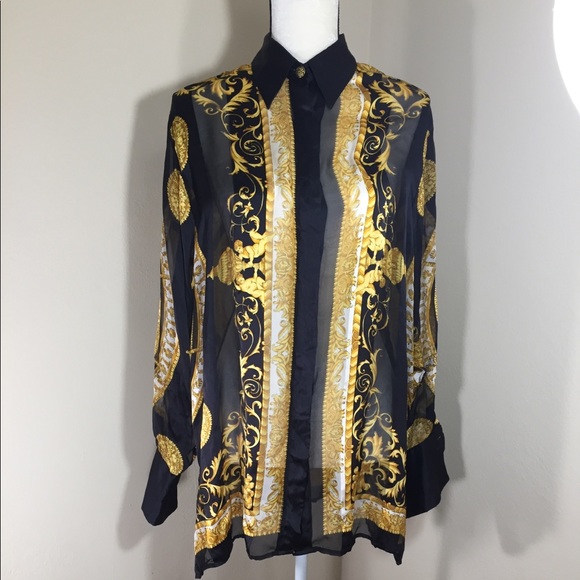 Massardi Gold Label VINTAGE Shirt/Silk/RN 84022